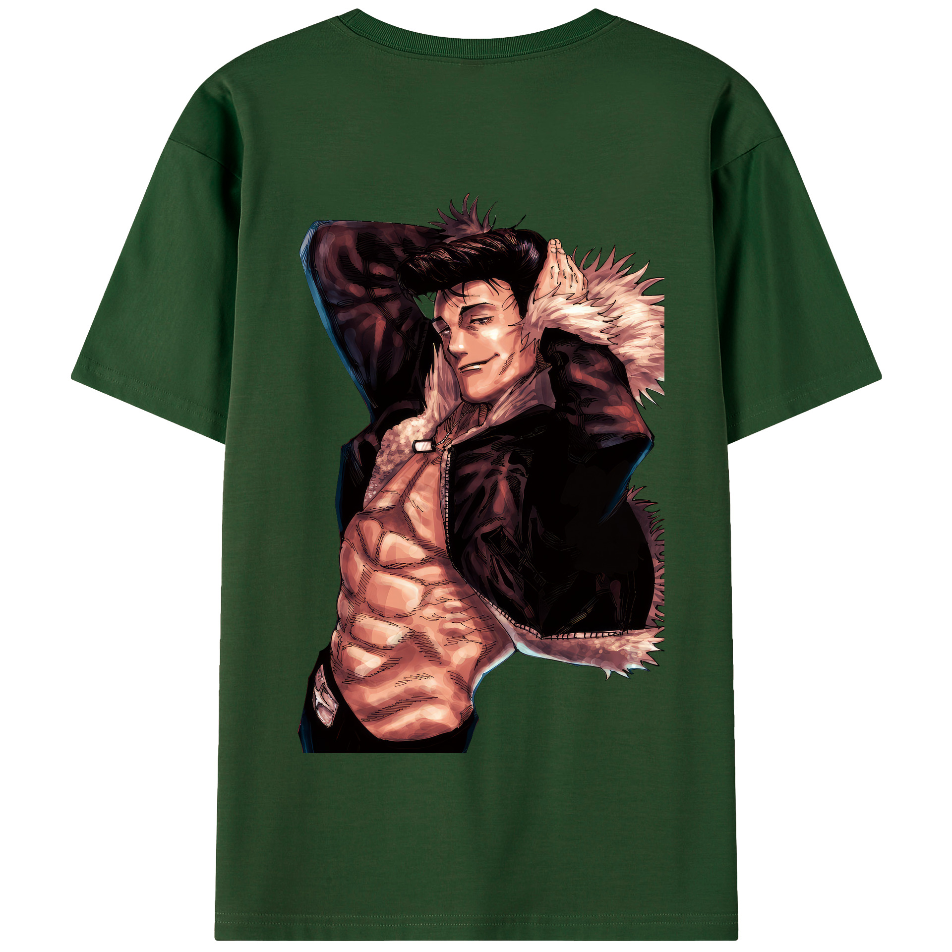 （画像用） 呪術廻戦 Jujutsu Kaisen 綿100％半袖Tシャツ（背面プリント）